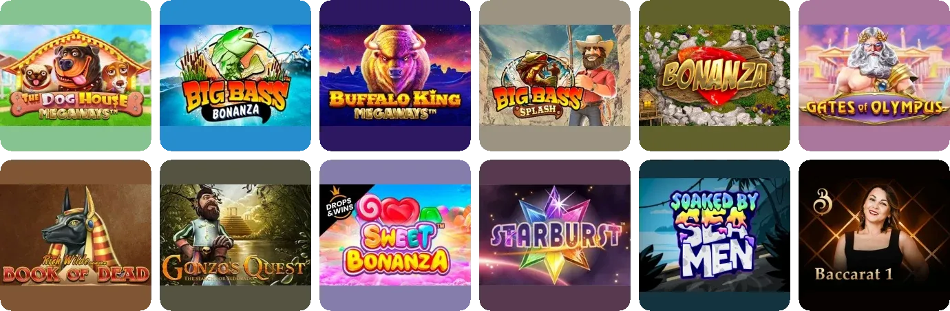 Rockwin Casino game lobby